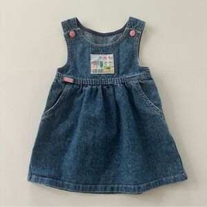 Vintage Lee USA 2T Denim Jumper Dress